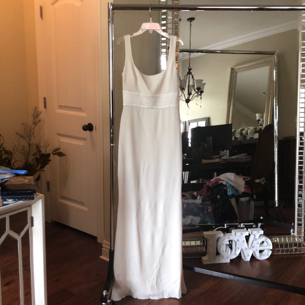Badgley Mischka Minimalist Wedding Dress